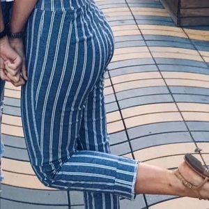 Brandy striped John galt Jane pants!